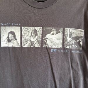 Taylor Swift 1989 Taylor's Version Gray T-Shirt
